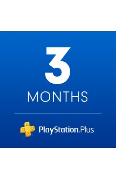 PlayStation Plus u trajanju od 3 meseca ( Random Region )